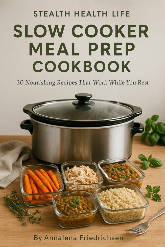 Stealth Health Life Slow Cooker Meal Prep Cookbook main product photo