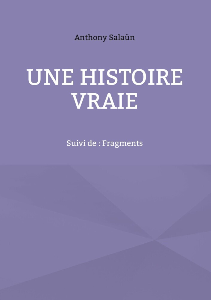 Une histoire vraie main product photo