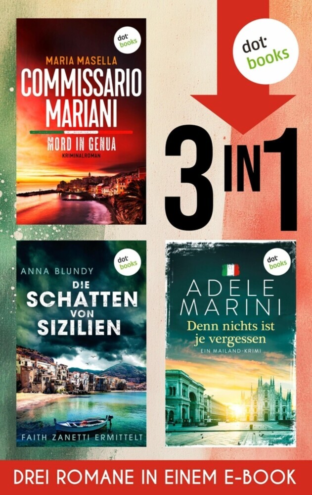 Commissario Mariani - Mord in Genua, Die Schatten von Sizilien & Denn nichts ist je vergessen main product photo