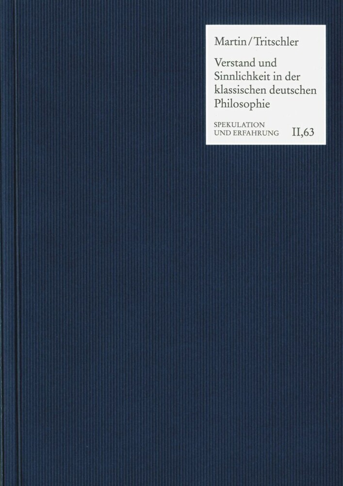 Verstand und Sinnlichkeit in der klassischen deutschen Philosophie main product photo
