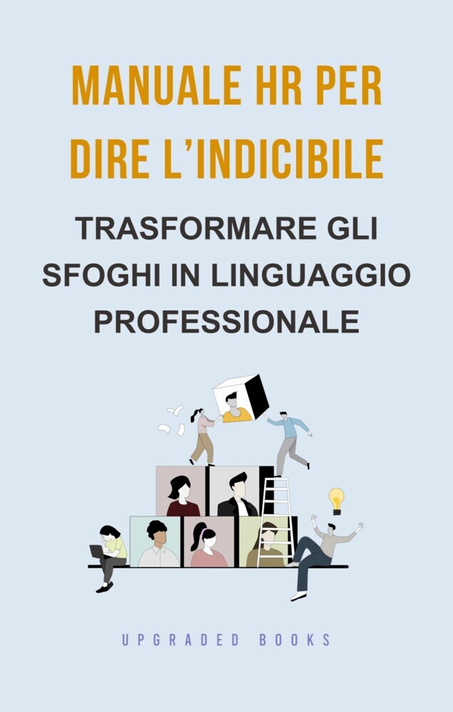Manuale HR per dire l'indicibile main product photo