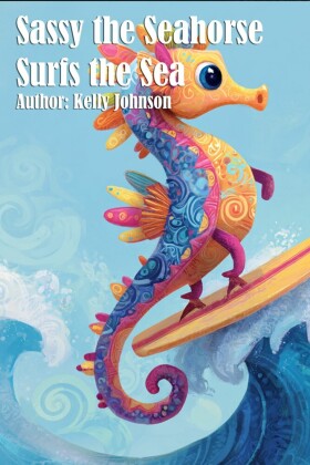 Sassy the Seahorse Surfs the Sea