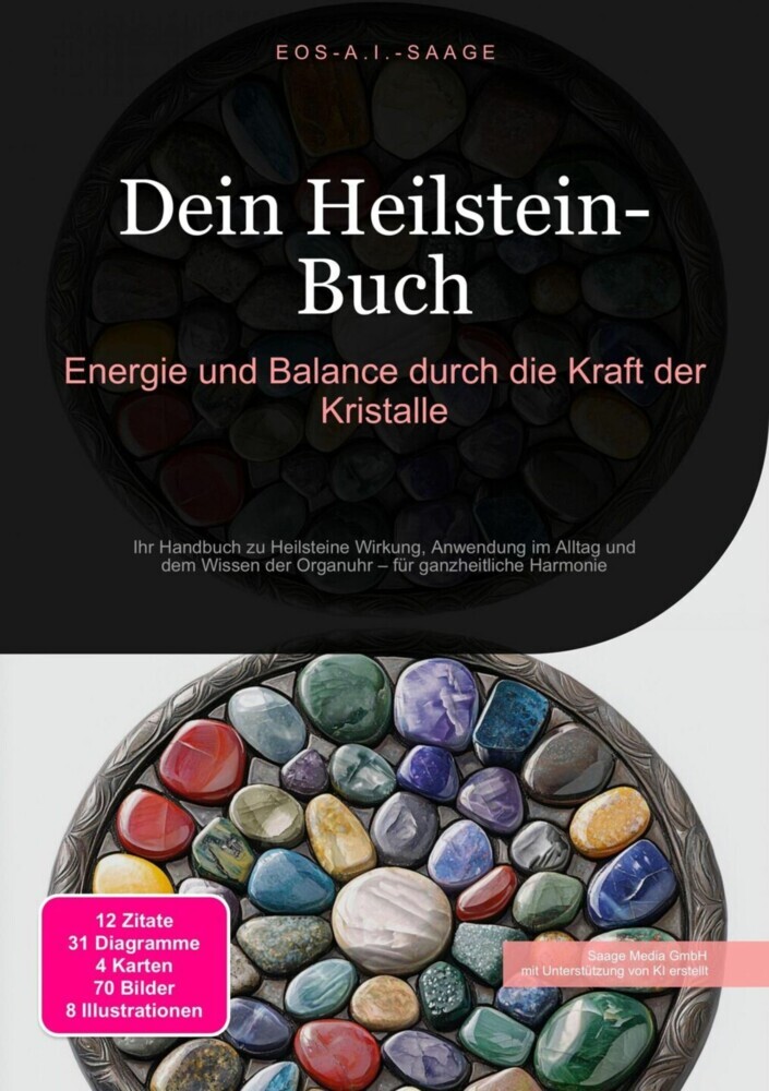 Dein Heilstein-Buch: Energie und Balance durch die Kraft der Kristalle main product photo