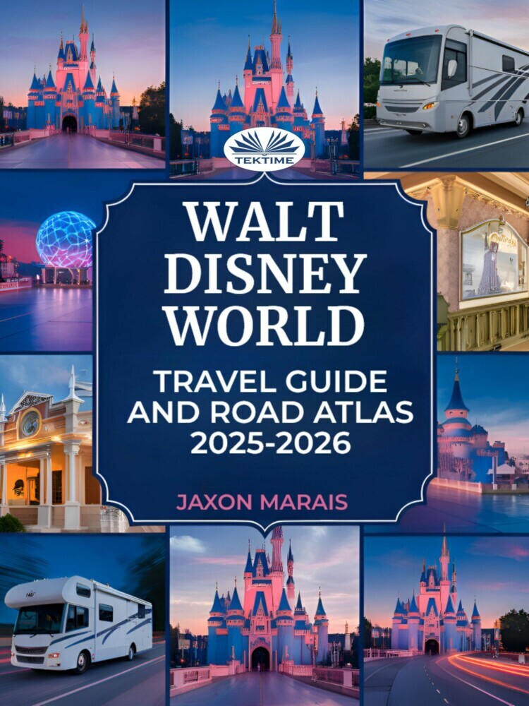 Walt Disney World Travel Guide And Road Atlas 2025 - 2026 main product photo