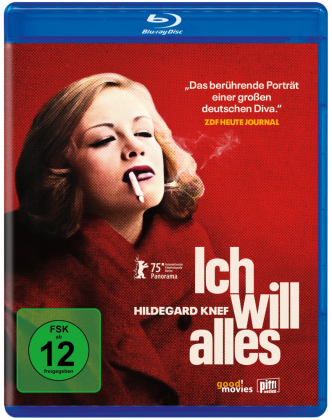 Ich will alles. Hildegard Knef, 1 Blu-ray