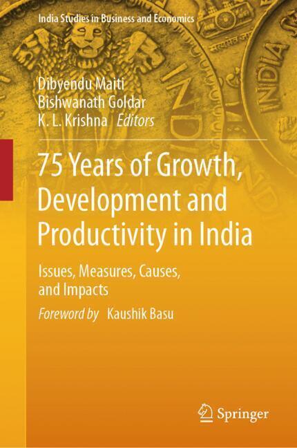 75 Years of Growth, Development and Productivity in India main product photo