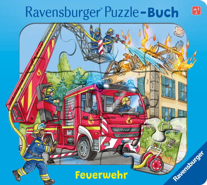 Ravensburger ® Puzzle-Buch - Feuerwehr main product photo