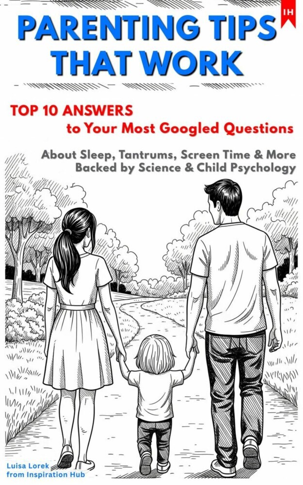 PARENTING TIPS THAT WORK: Top 10 Answers to Your Most Googled Questions About Sleep, Tantrums, Screen Time & More Backed by Science & Child Psychology main product photo