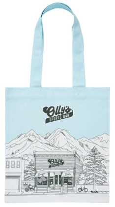 Main Street Tote Bag »Green Valley Olly's Sports Bar«