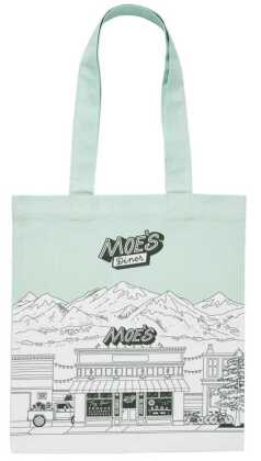 Main Street Tote Bag »Green Valley Moe's Diner«
