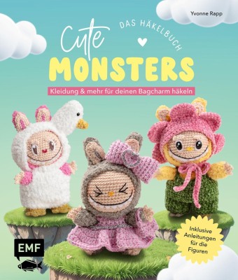 Cute Monsters - Das Häkelbuch für Labubu-Fans - inklusive An...