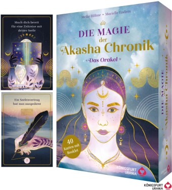 Die Magie der Akasha Chronik - Das Orakel - 40 Orakelkarten un...