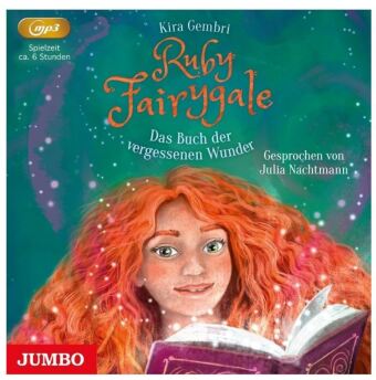 Ruby Fairygale:Das Buch der vergessenen Wunder(8),1 MP3-CD