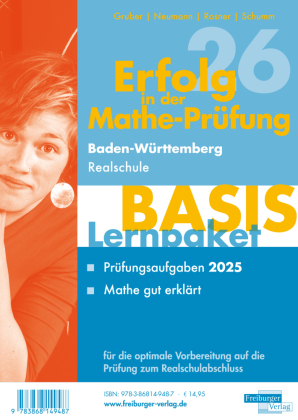 Lernpaket Basis Realschulabschluss 2026 Baden-Württemberg, 2 ...
