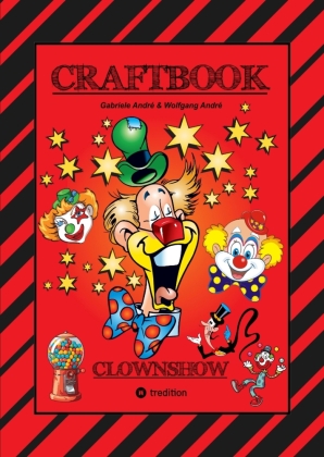 CRAFTBOOK - CLOWNS - LUSTIGE MOTIVE - KNIFFLIGE RÄTSEL - SPAN...