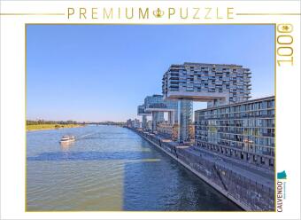 CALVENDO Puzzle Köln - Kranhäuser | 1000 Teile Lege-Größe ...