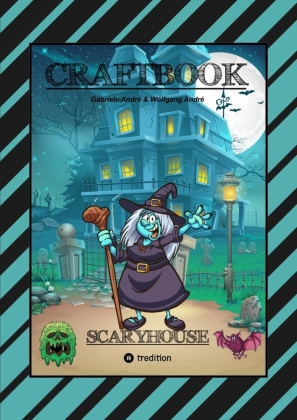 CRAFTBOOK - LUSTIGE AUSMALMOTIVE - BASTELANLEITUNG - MAGISCHES...