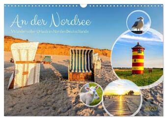 An der Nordsee, Urlaub im Norden Deutschlands (Wandkalender 20...