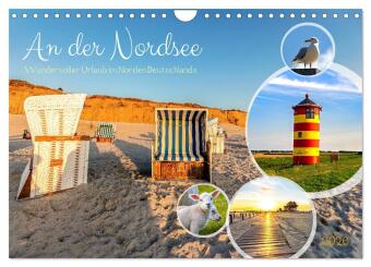 An der Nordsee, Urlaub im Norden Deutschlands (Wandkalender 20...