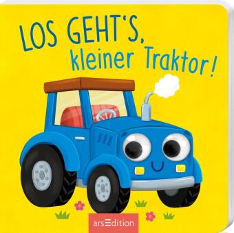 Los geht's, kleiner Traktor!