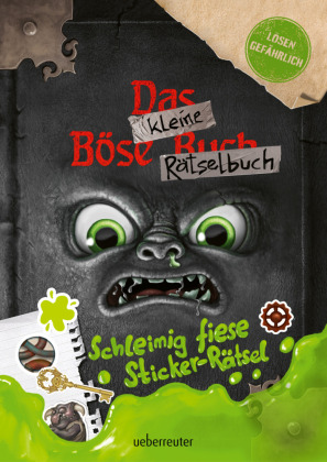 Das kleine Böse Rätselbuch - Schleimig fiese Sticker-Rätsel...