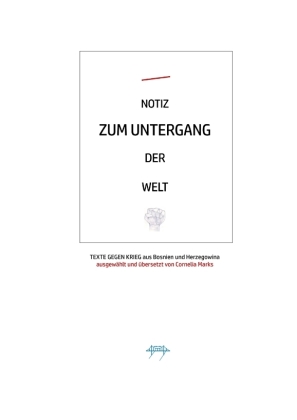 NOTIZ ZUM UNTERGANG DER WELT