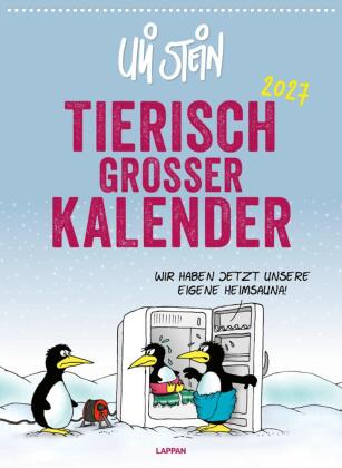 Uli Stein Tierisch großer Kalender 2027: Monatskalender für ...