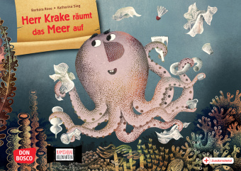 Herr Krake räumt das Meer auf. Kamishibai Bildkartenset, m. 1...