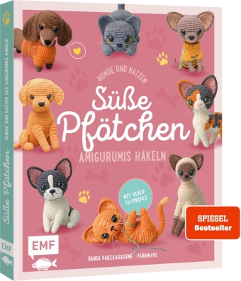 Süße Pfötchen - Hunde und Katzen als Amigurumis häkeln
