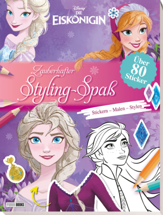 Disney Die Eiskönigin: Zauberhafter Styling-Spaß: Stickern, ...