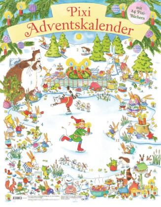 Pixi Adventskalender 2026, 24 Teile