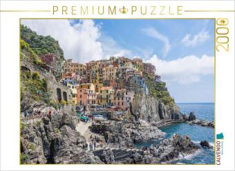 CALVENDO Puzzle Le Cinque Terre, Riomaggiore, Italien | 2000 T...