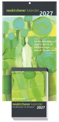 Neukirchener Kalender 2027 - Abreißkalender mit Rückwand
