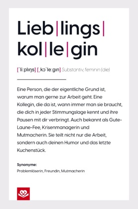 Lieblingskollegin Notizbuch Geschenkbuch: Die Definition einer besonderen Verbundenheit