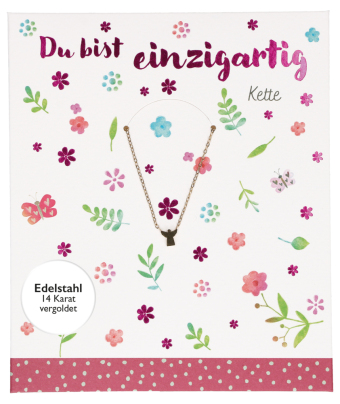 Edelstahl-Kette 43 cm