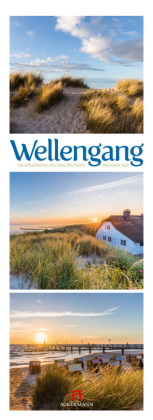 Wellengang Triplet-Kalender 2027 | Spaziergang entlang der Küste