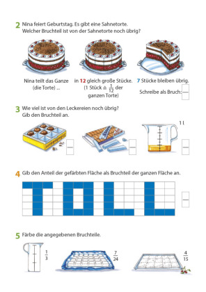 Bruchrechnen ab 6. Klasse
