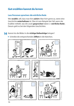 Deutsch 4./5. Klasse Übungsheft - Bildergeschichte