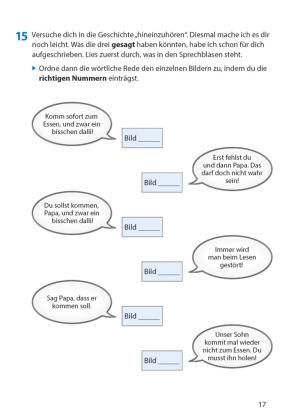 Deutsch 4./5. Klasse Übungsheft - Bildergeschichte