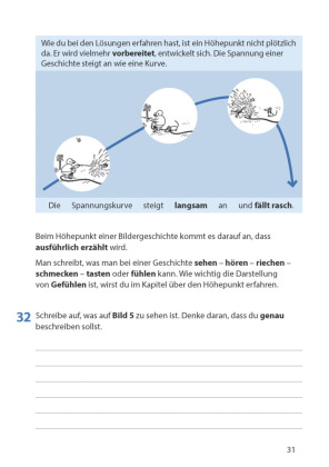 Deutsch 4./5. Klasse Übungsheft - Bildergeschichte