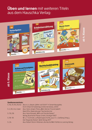 Deutsch 4./5. Klasse Übungsheft - Bildergeschichte