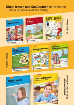 Deutsch 4. Klasse Übungsheft - Grammatik
