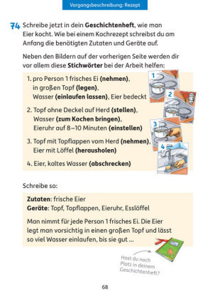 Deutsch 3. Klasse Übungsheft - Aufsatz