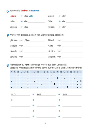 Diktate 5./6. Klasse, A5-Heft