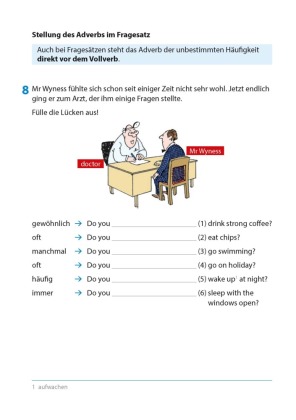 Wichtige Grammatikbereiche. Englisch 6. Klasse