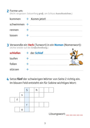 Deutsch 3./4. Klasse Übungsheft - Diktate