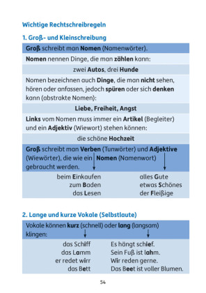 Deutsch 3./4. Klasse Übungsheft - Diktate