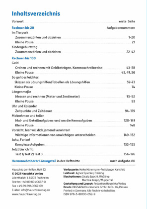 Mathe 2. Klasse Übungsheft - Textaufgaben