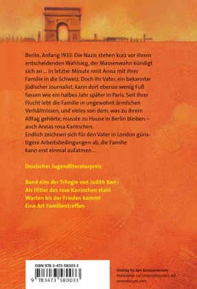 Rosa Kaninchen-Trilogie, Band 1 - Als Hitler das rosa Kaninchen stahl