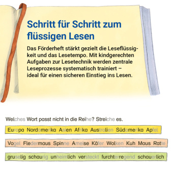 Das Förderheft Lesen 3